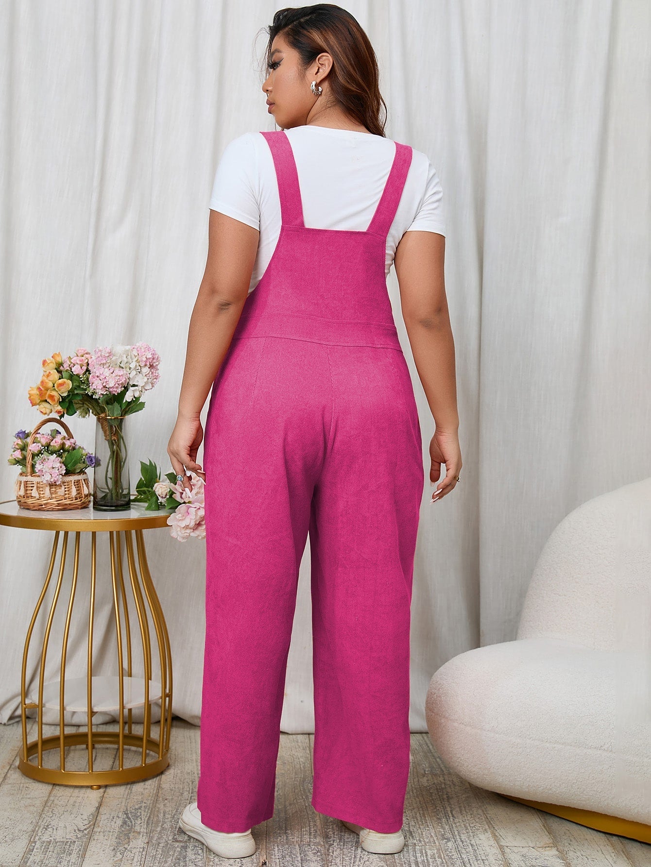 Macacão feminino Caroline. Plus Size