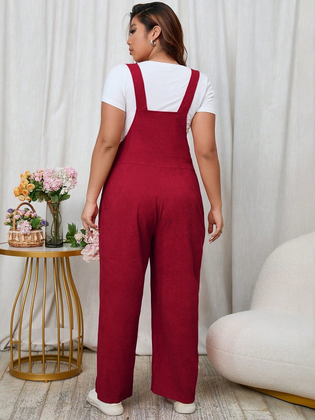 Macacão feminino Caroline. Plus Size