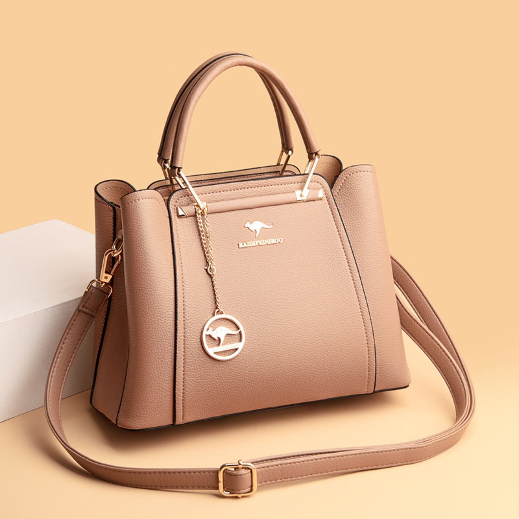 Bolsa Feminina de Couro Legítimo Luxuosa Corelle