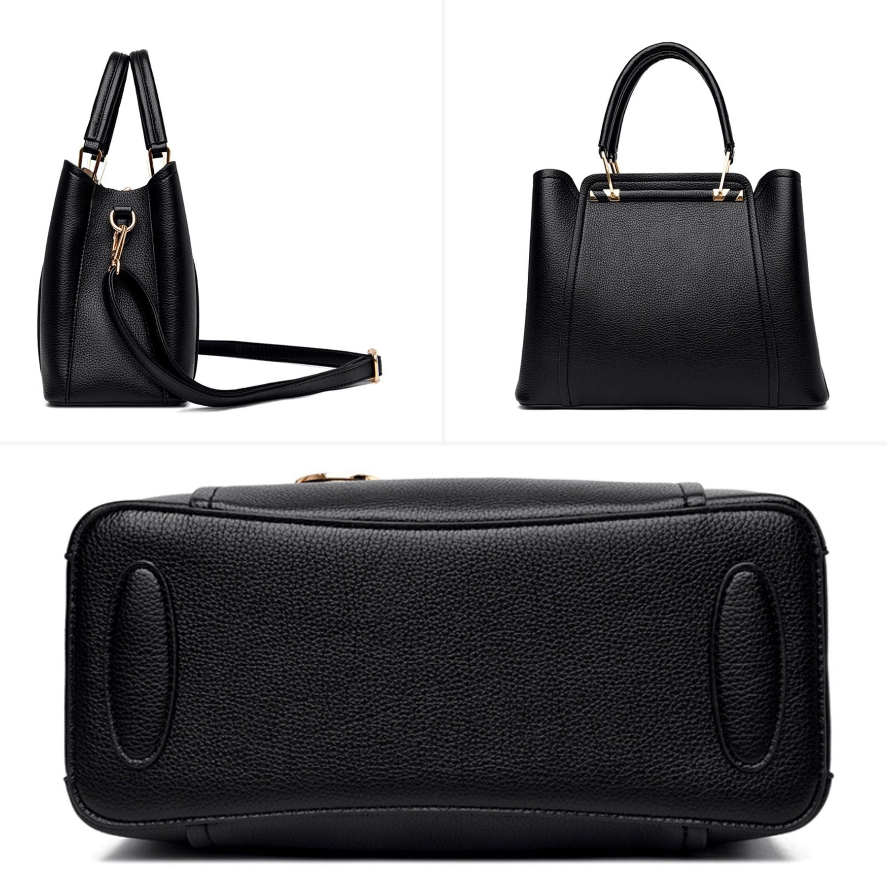 Bolsa Feminina de Couro Legítimo Luxuosa Corelle