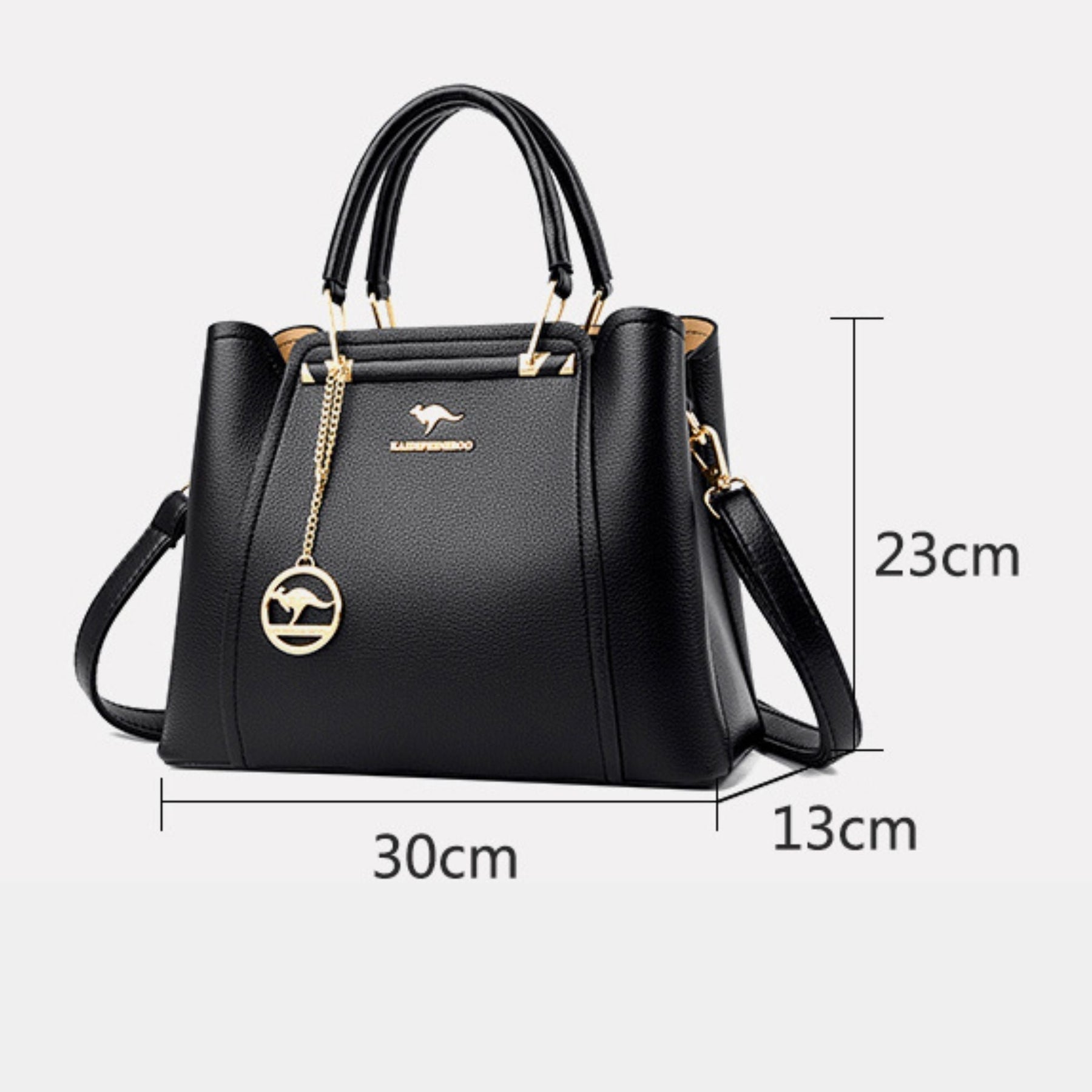 Bolsa Feminina de Couro Legítimo Luxuosa Corelle