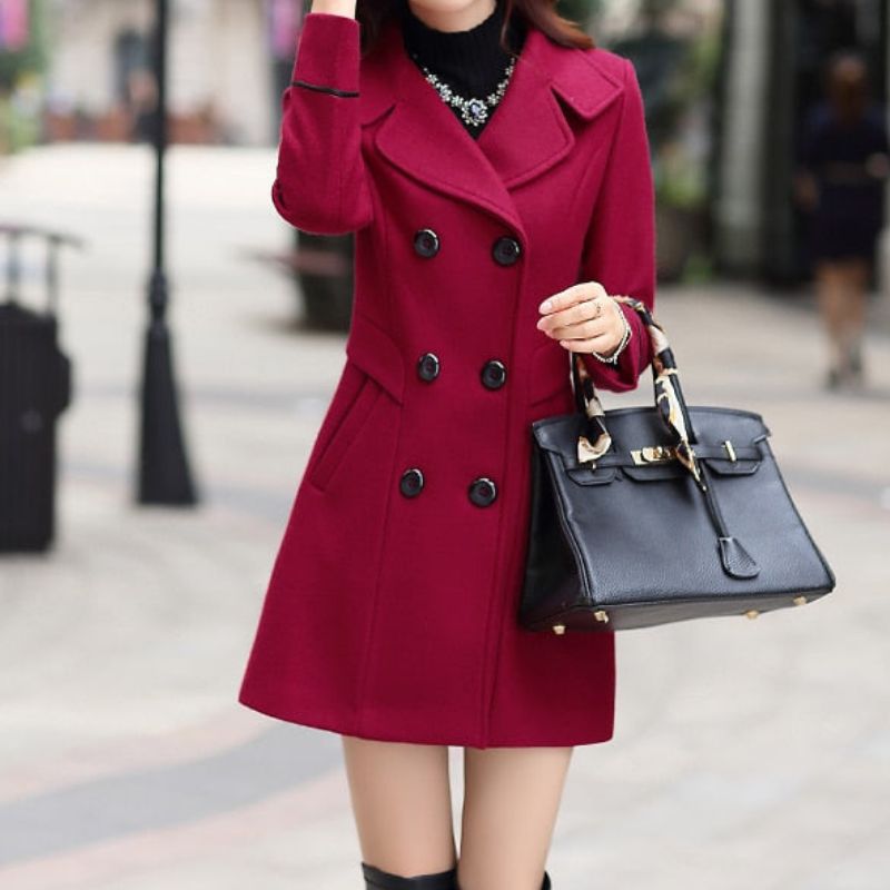 Casaco Feminino de Inverno Sobretudo - Reese
