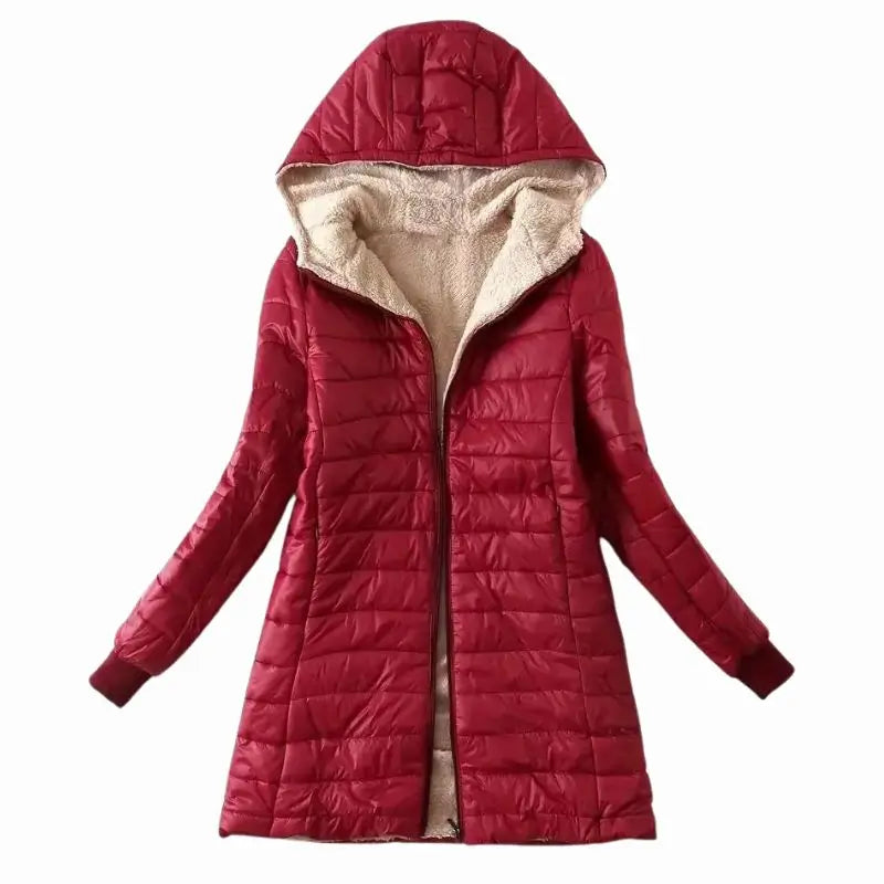 Casaco Impermeável Forrado de Lã - Amelia