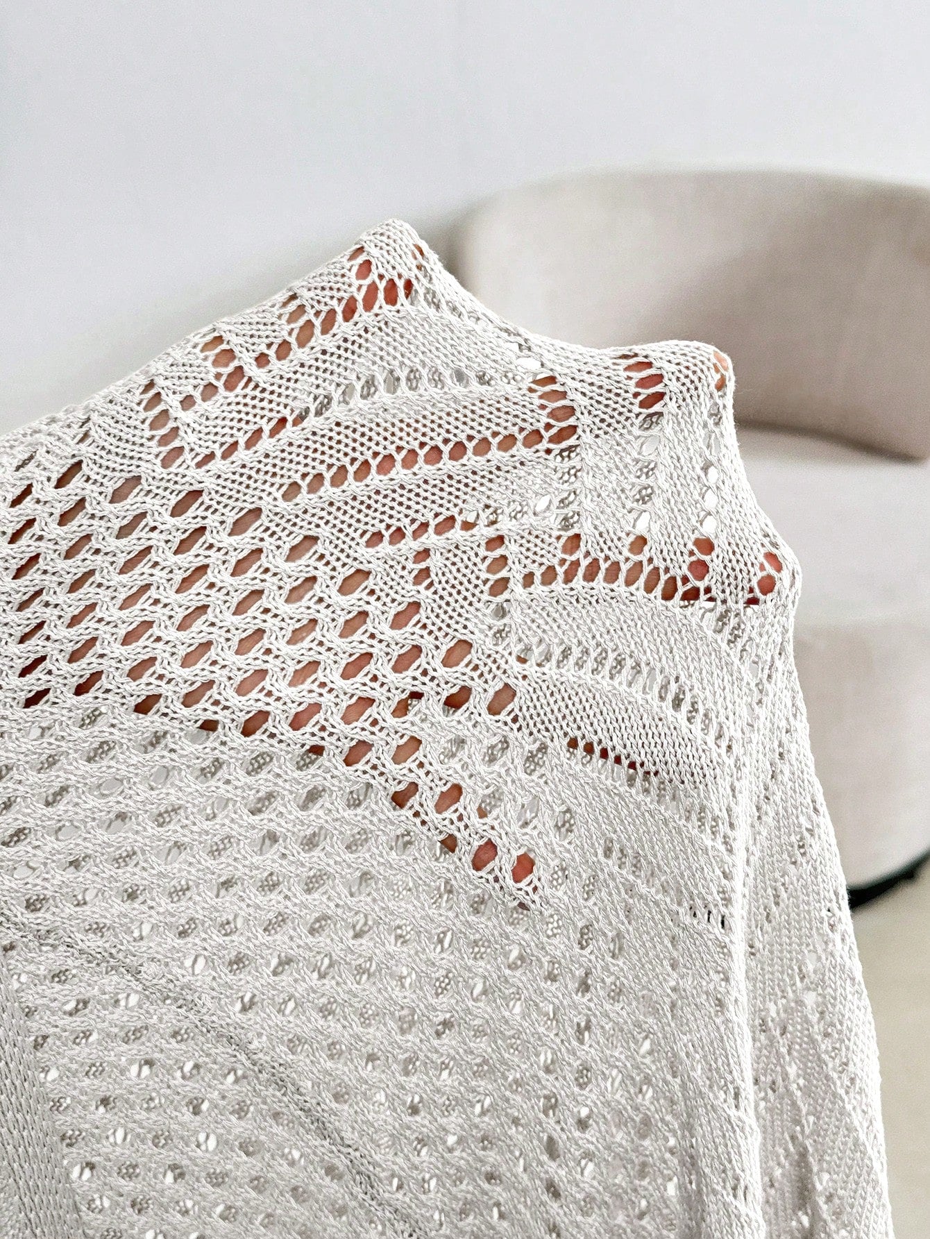 Suéter de Lã Feminino com Detalhe Vazado - Melissa.Plus Size