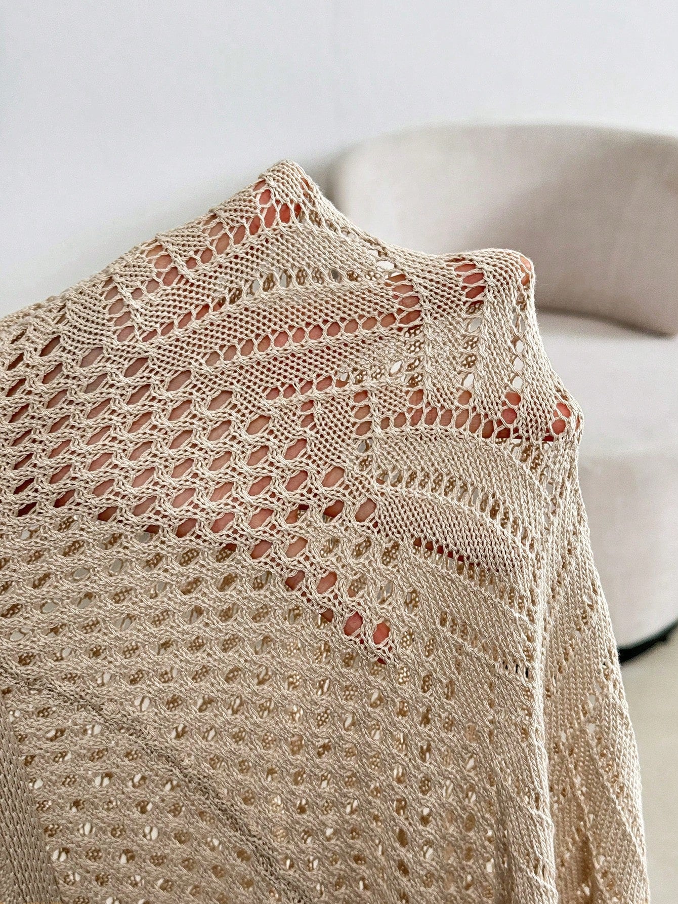 Suéter de Lã Feminino com Detalhe Vazado - Melissa.Plus Size