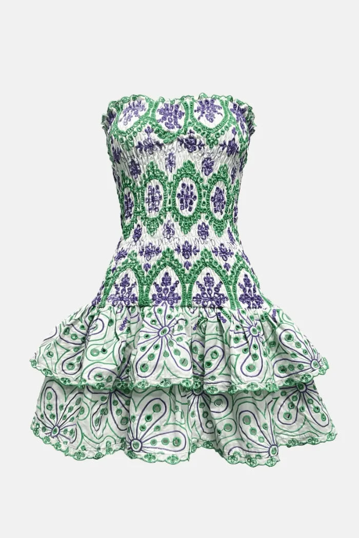 Vestido Mini Tubinho Grego - Modelo Julia