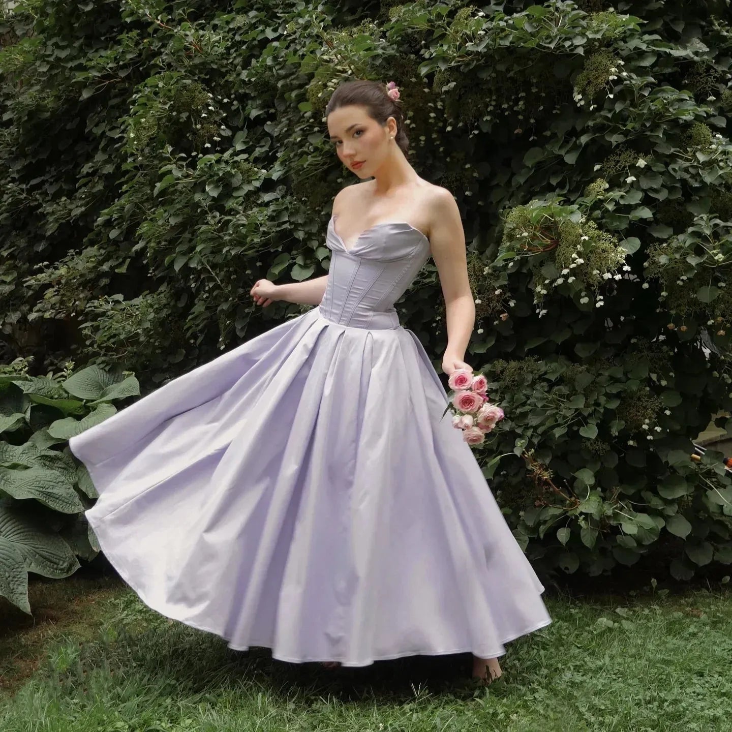 Vestido Espartilho Modelo Evelyn