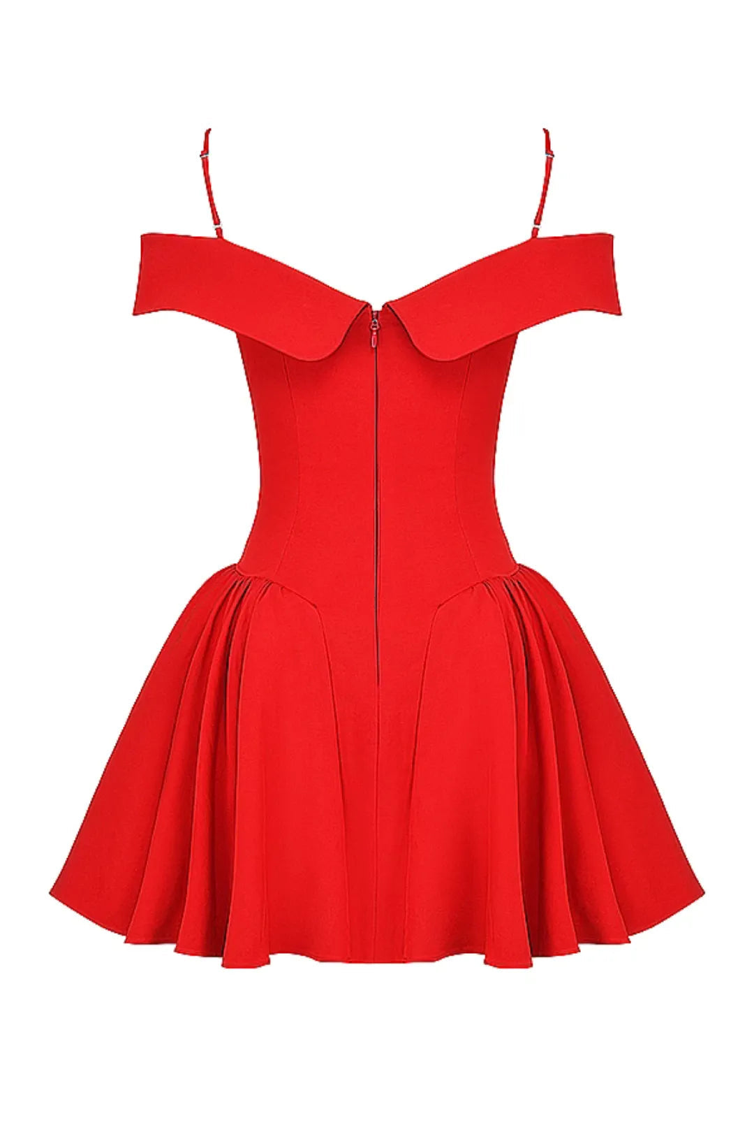 Vestido Curto Modelador Off Shoulder