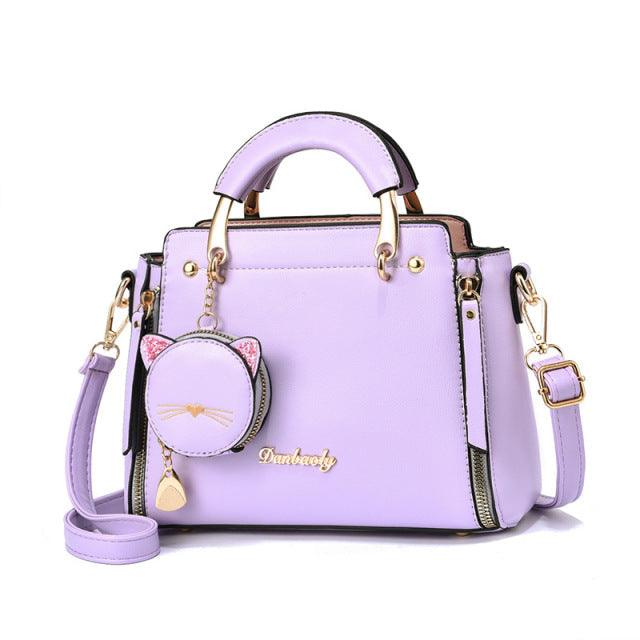 Bolsa Feminina Casual Cat Bella + acessório