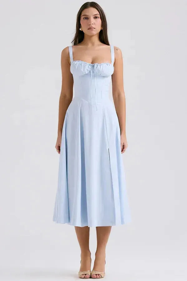 Vestido Midi Charlotte - Modelador de Cintura 2.0