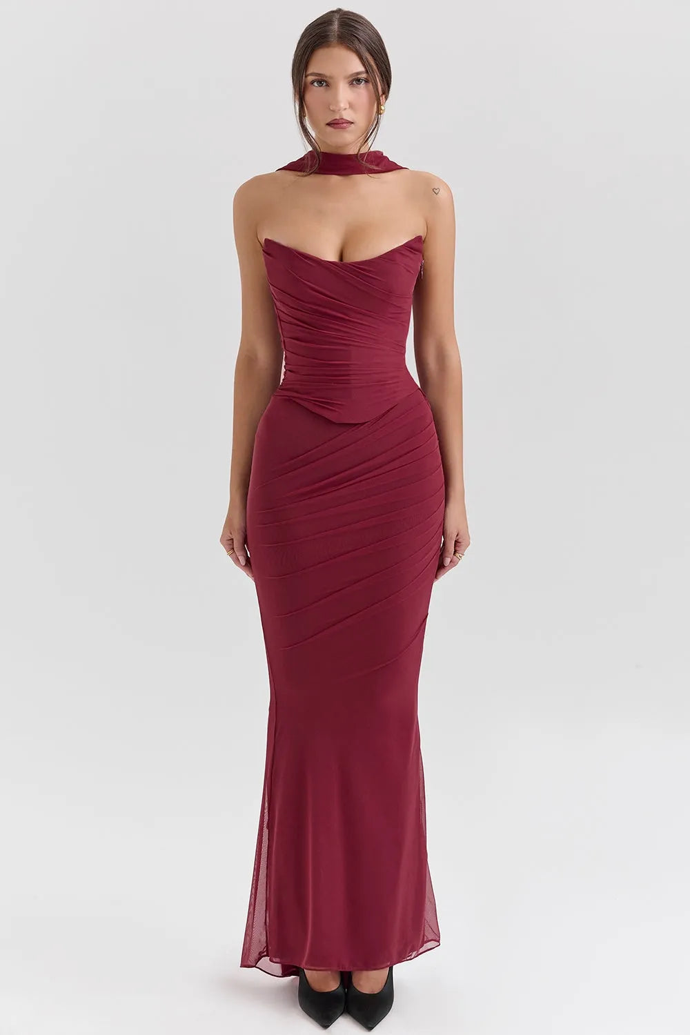 Vestido Maxi Espartilho - Modelo Betty