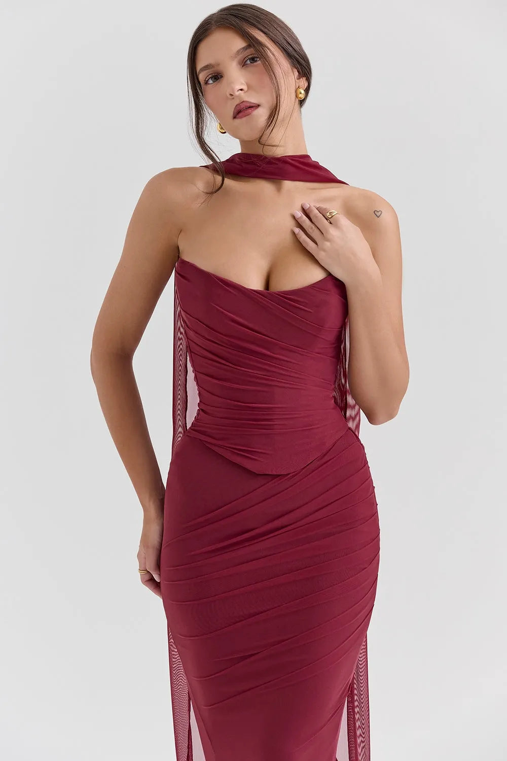 Vestido Maxi Espartilho - Modelo Betty