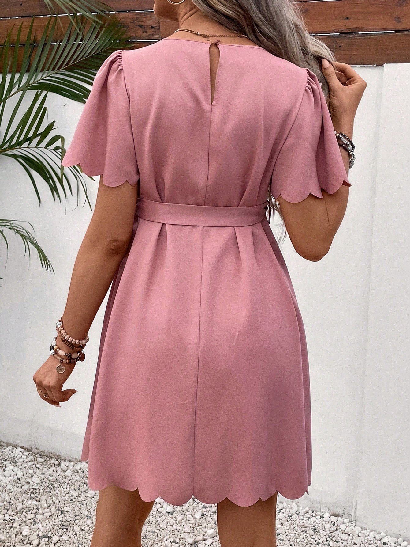 Vestido Feminino Maternal com cinto Susana