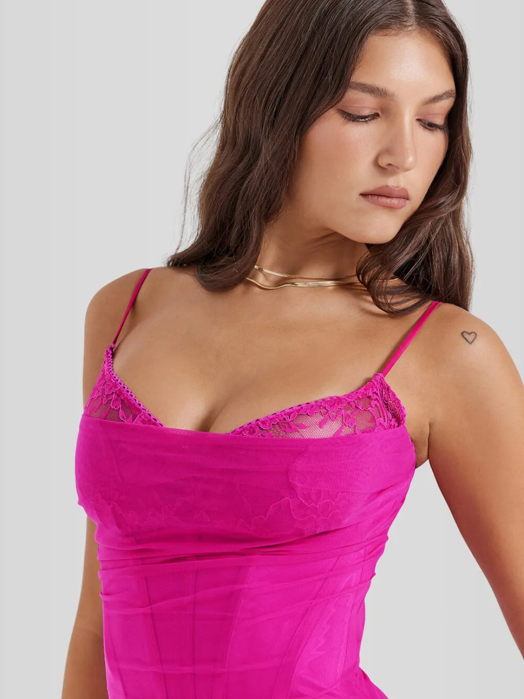 Vestido Longo Slim Fit - Modelo Nhayra