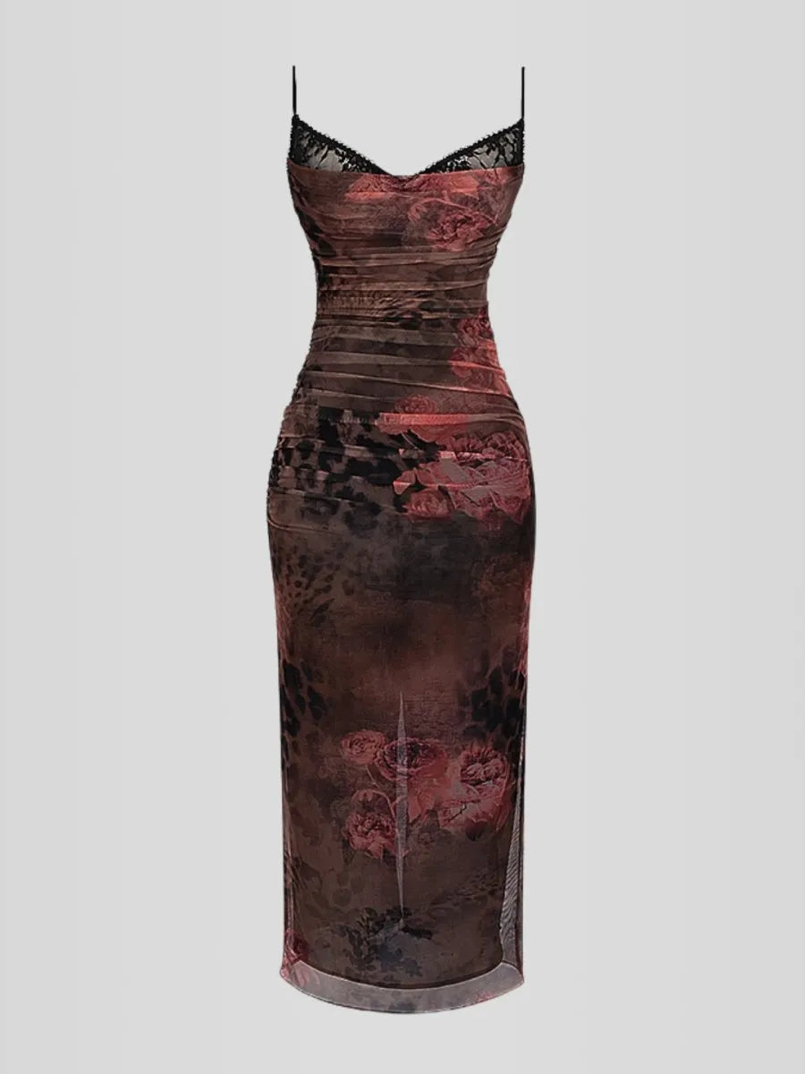 Vestido Longo Slim Fit - Modelo Nhayra