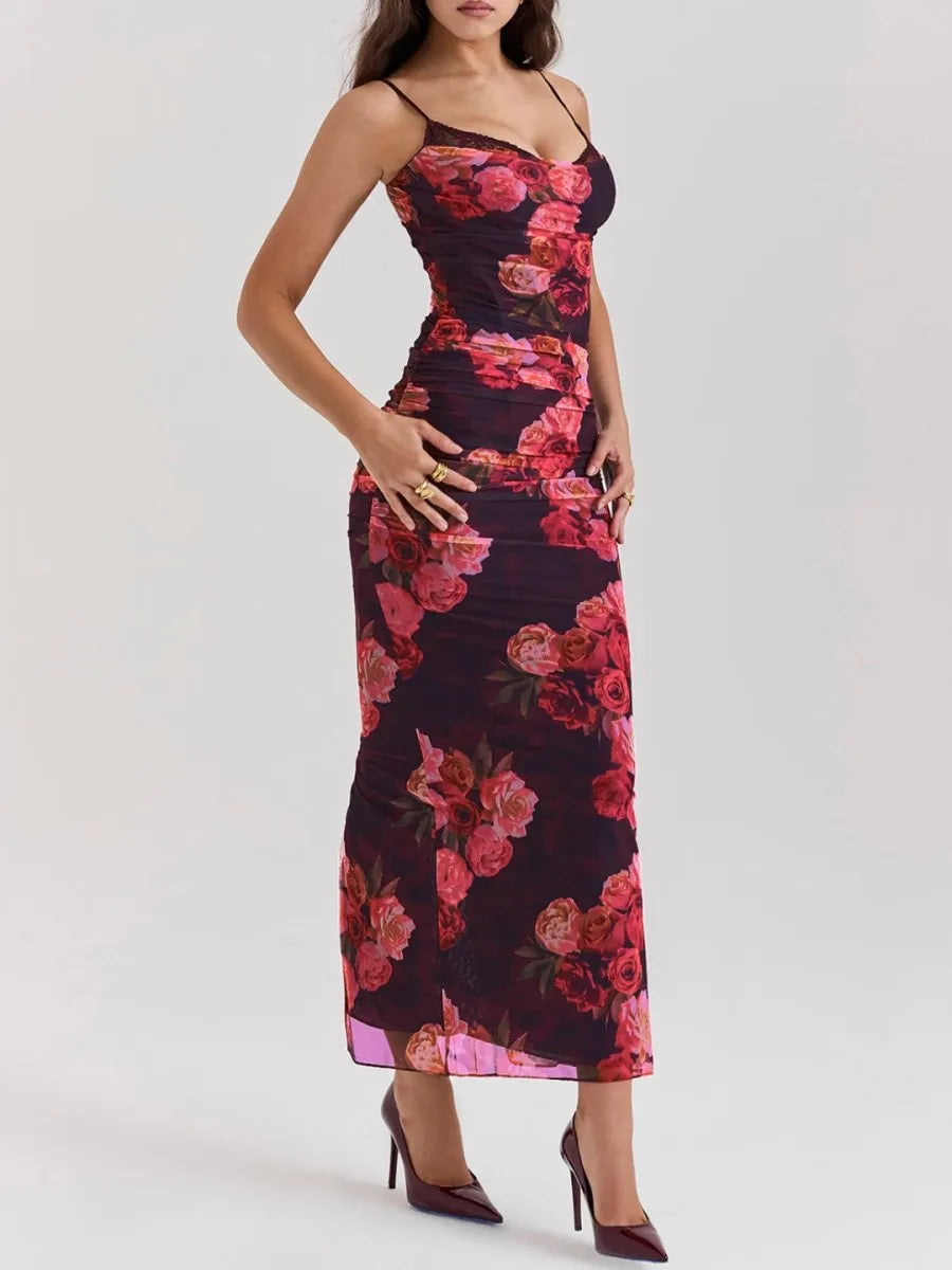 Vestido Longo Slim Fit - Modelo Nhayra