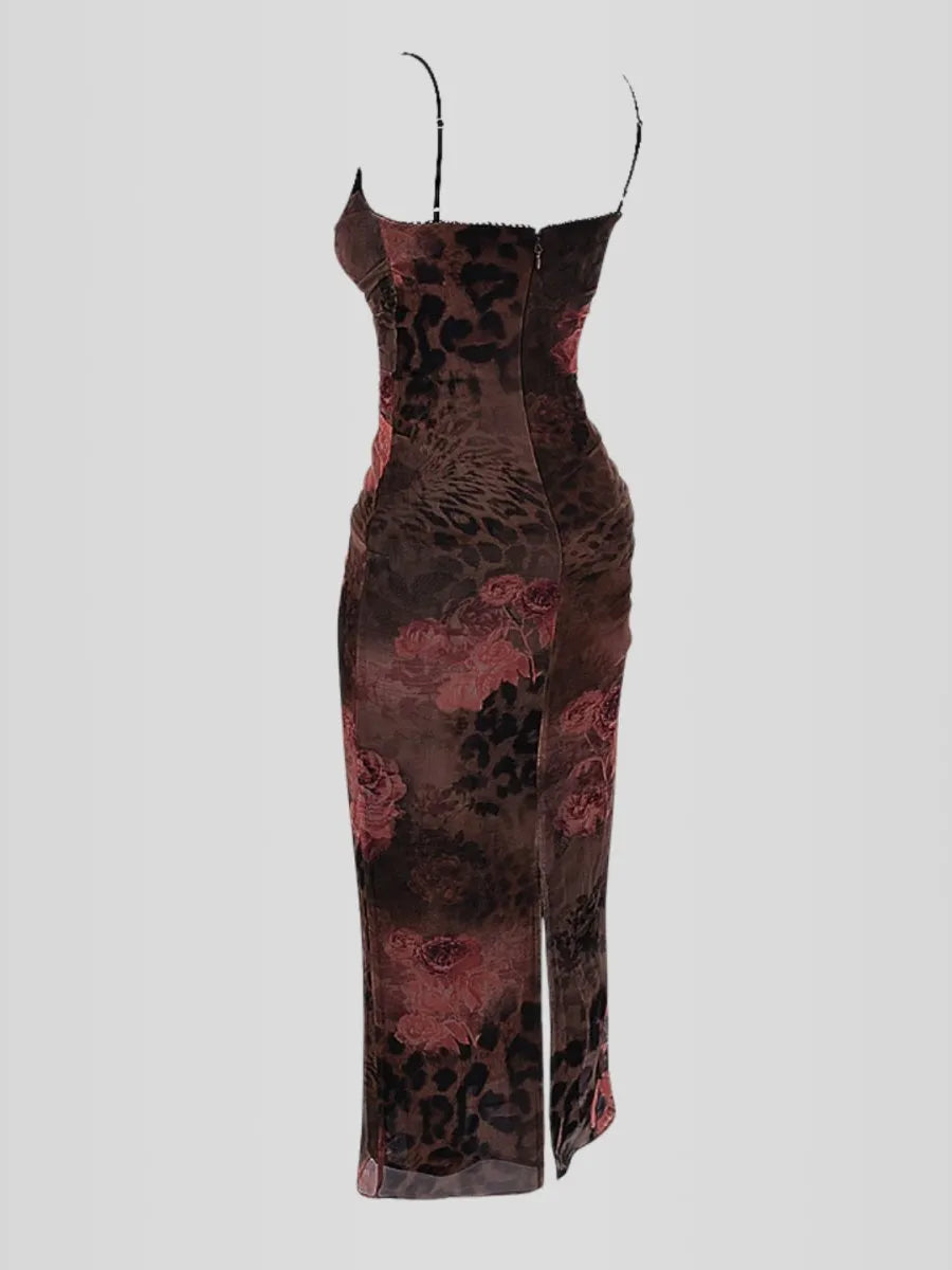 Vestido Longo Slim Fit - Modelo Nhayra