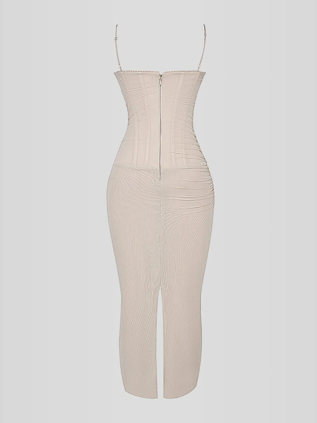 Vestido Longo Slim Fit - Modelo Nhayra