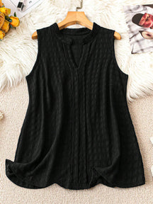 Camisa Regata Feminina Decote em V Regiane. Plus Size