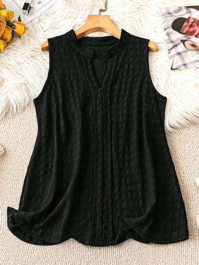 Camisa Regata Feminina Decote em V Regiane. Plus Size