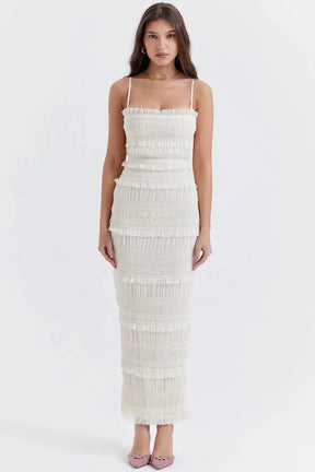 Vestido Longo Comprimento Branco - Luna