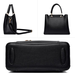 Bolsa Feminina de Couro Legítimo Luxuosa Corelle