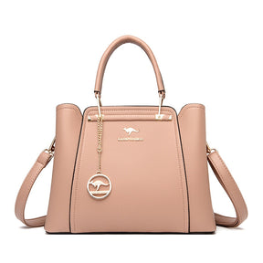 Bolsa Feminina de Couro Legítimo Luxuosa Corelle