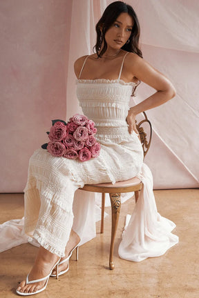 Vestido Longo Comprimento Branco - Luna