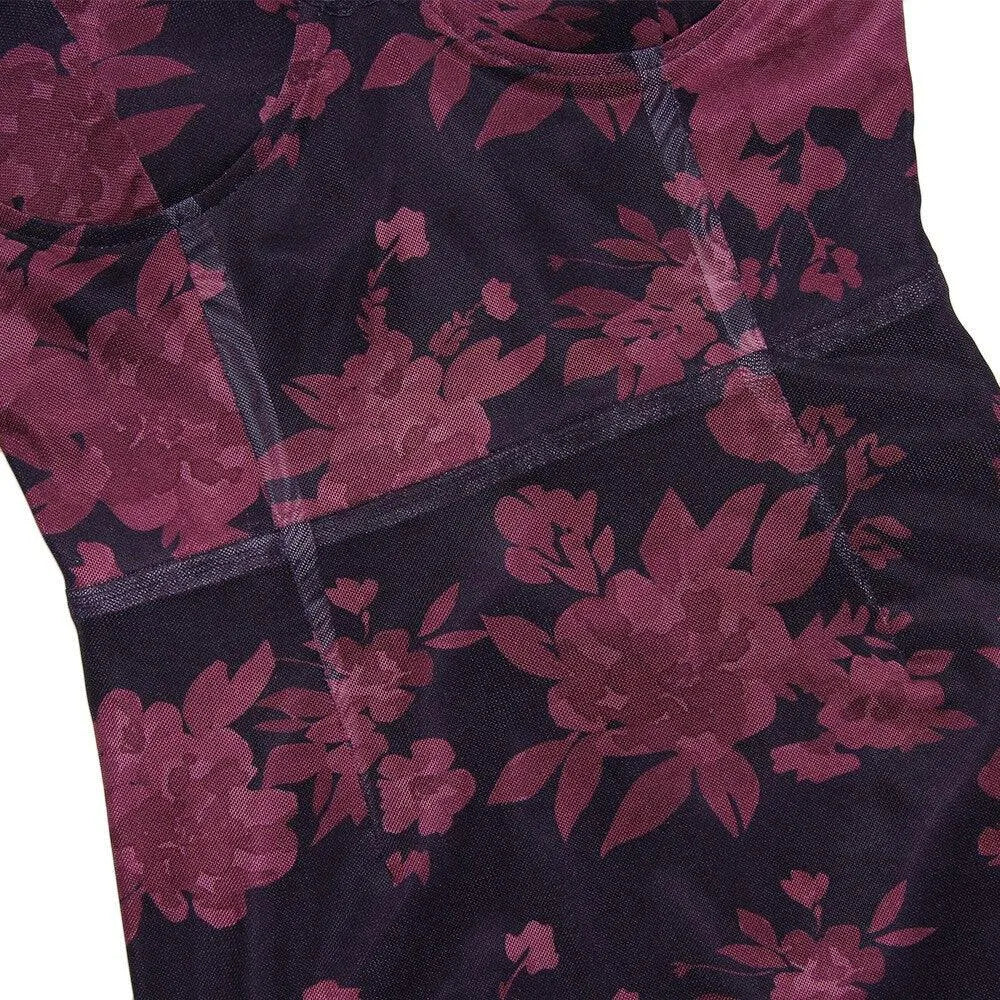 Vestido Longo Floral – Primrose Elegance