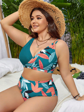 Biquini Feminino cintura alta Leia. Plus Size