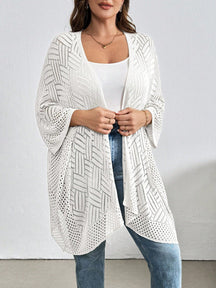 Suéter de Lã Feminino com Detalhe Vazado - Melissa.Plus Size