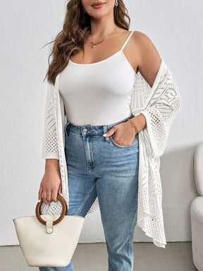 Suéter de Lã Feminino com Detalhe Vazado - Melissa.Plus Size
