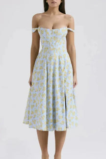 Vestido Midi  Estilo corset - Modelo Aryana