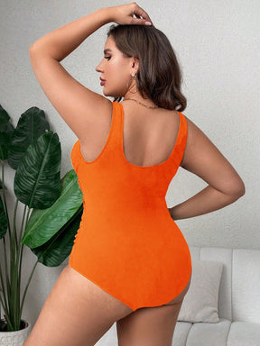 Maiô Feminino Texturizado Rachell. Plus Size