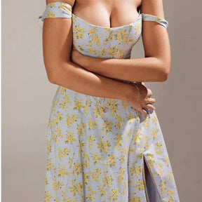 Vestido Midi  Estilo corset - Modelo Aryana