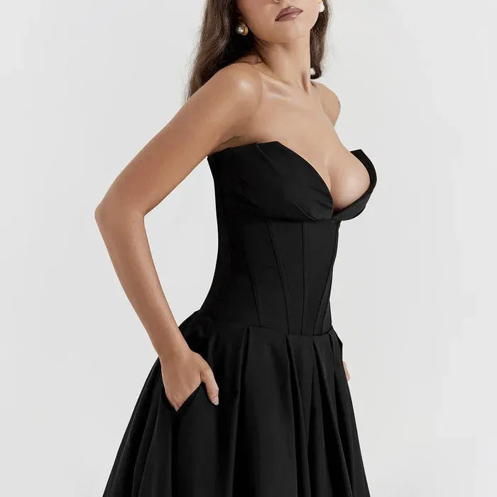Vestido Espartilho Modelo Evelyn