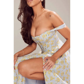 Vestido Midi  Estilo corset - Modelo Aryana