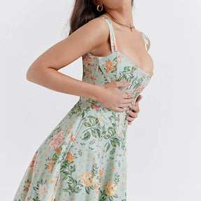 Vestido Midi  Estilo corset - Modelo Aryana