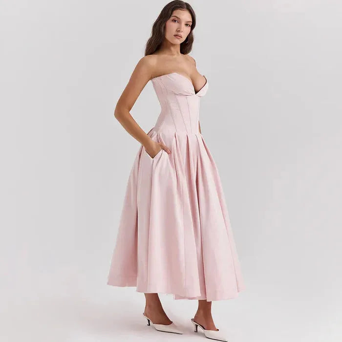 Vestido Espartilho Modelo Evelyn