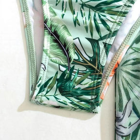Conjunto de Biquíni Feminino Cintura Alta e Sutiã Tomara que Caia
