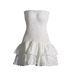 Vestido Curto Modelo Grego - Curto