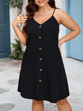 Vestido Feminino com Botões Frontais e Modelagem Soltinha - Poliane . Plus Size