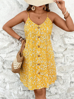 Vestido Feminino com Botões Frontais e Modelagem Soltinha - Poliane . Plus Size