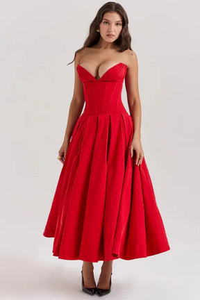 Vestido Espartilho Modelo Evelyn