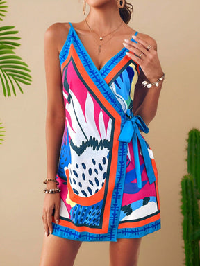 Vestido Feminino Estilo Envelope e Alças Ajustáveis - Raya. Plus Size