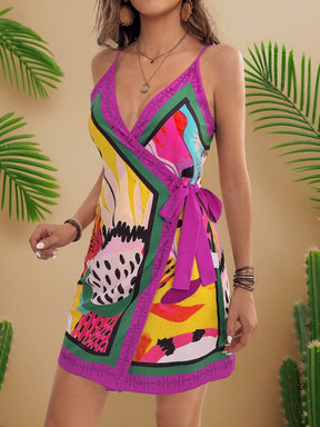 Vestido Feminino Estilo Envelope e Alças Ajustáveis - Raya. Plus Size