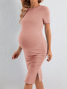 Vestido Feminino Maternal manga curta Heloá