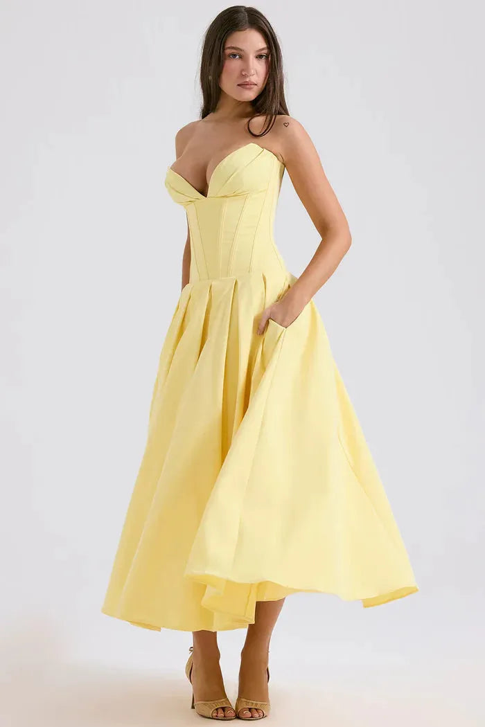 Vestido Espartilho Modelo Evelyn