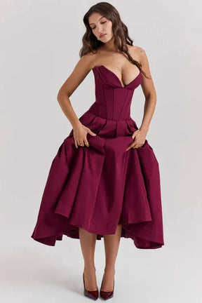 Vestido Espartilho Modelo Evelyn