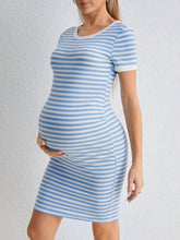 Vestido Feminino Maternal Listrado Heloí